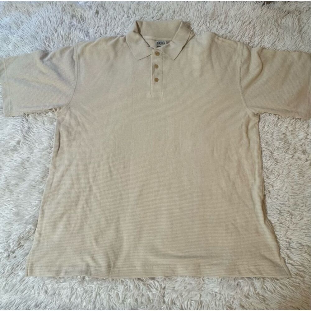 Akwa men casual short sleeve polo shirt  2XL